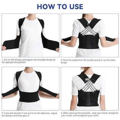 Posture Corrector Back Support Brace – Stand Tall, Feel Confident